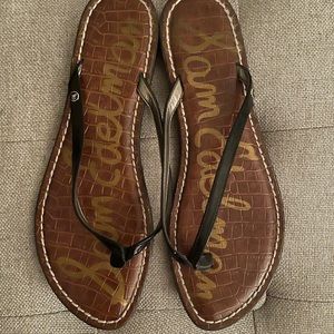 Sam Edelman Flip Flops (Black)